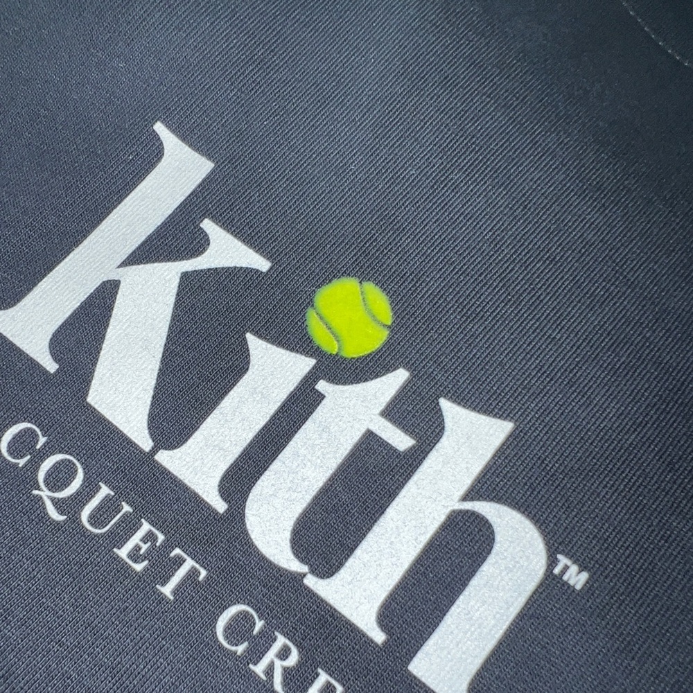 New Kith for Wilson Serif L/S Tee Navy